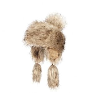 Women’s Faux Fox Fur Winter Trapper Hat